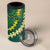 Hawaii Puakenikeni - Maile Lei 4 in 1 Can Cooler Tumbler Sage Green