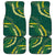 Hawaii Puakenikeni - Maile Lei Car Mats Sage Green