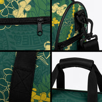 Hawaii Puakenikeni - Maile Lei Duffle Bag Sage Green