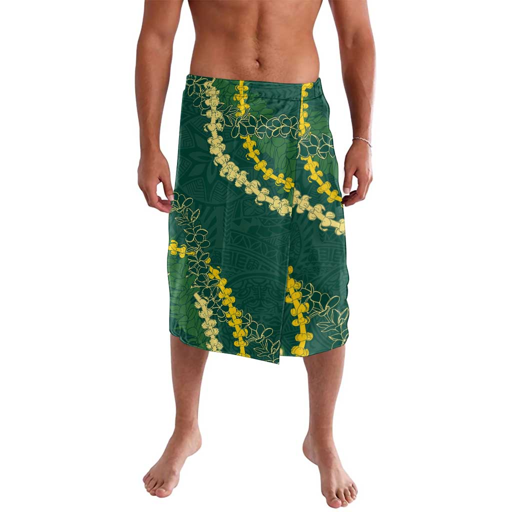 Hawaii Puakenikeni - Maile Lei Lavalava Sage Green