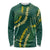 Hawaii Puakenikeni - Maile Lei Long Sleeve Shirt Sage Green