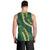 Hawaii Puakenikeni - Maile Lei Men Tank Top Sage Green