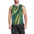 Hawaii Puakenikeni - Maile Lei Men Tank Top Sage Green