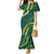 Hawaii Puakenikeni - Maile Lei Mermaid Dress Sage Green