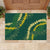 Hawaii Puakenikeni - Maile Lei Rubber Doormat Sage Green