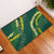 Hawaii Puakenikeni - Maile Lei Rubber Doormat Sage Green