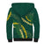 Hawaii Puakenikeni - Maile Lei Sherpa Hoodie Sage Green