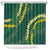 Hawaii Puakenikeni - Maile Lei Shower Curtain Sage Green