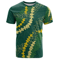 Hawaii Puakenikeni - Maile Lei T Shirt Sage Green