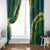 Hawaii Puakenikeni - Maile Lei Window Curtain Sage Green