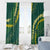 Hawaii Puakenikeni - Maile Lei Window Curtain Sage Green