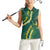 Hawaii Puakenikeni - Maile Lei Women Sleeveless Polo Shirt Sage Green