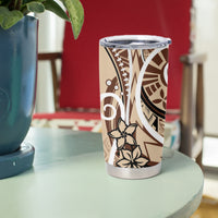 Samoa Siapo Classic Motif Tumbler Cup Manuia le tutoatasi o Samoa Independence