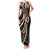 Samoa Siapo Classic Motif Family Matching Tank Maxi Dress and Hawaiian Shirt Manuia le tuto’atasi o Samoa Independence Black Style