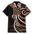 Samoa Siapo Classic Motif Hawaiian Shirt Manuia le tuto’atasi o Samoa Independence Black Style