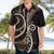 Samoa Siapo Classic Motif Hawaiian Shirt Manuia le tuto’atasi o Samoa Independence Black Style