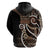 Samoa Siapo Classic Motif Hoodie Manuia le tuto’atasi o Samoa Independence Black Style