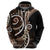 Samoa Siapo Classic Motif Hoodie Manuia le tuto’atasi o Samoa Independence Black Style