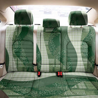 Polynesian Tribal Pattern Patchwork Picturesque Back Car Seat Cover Sage Green