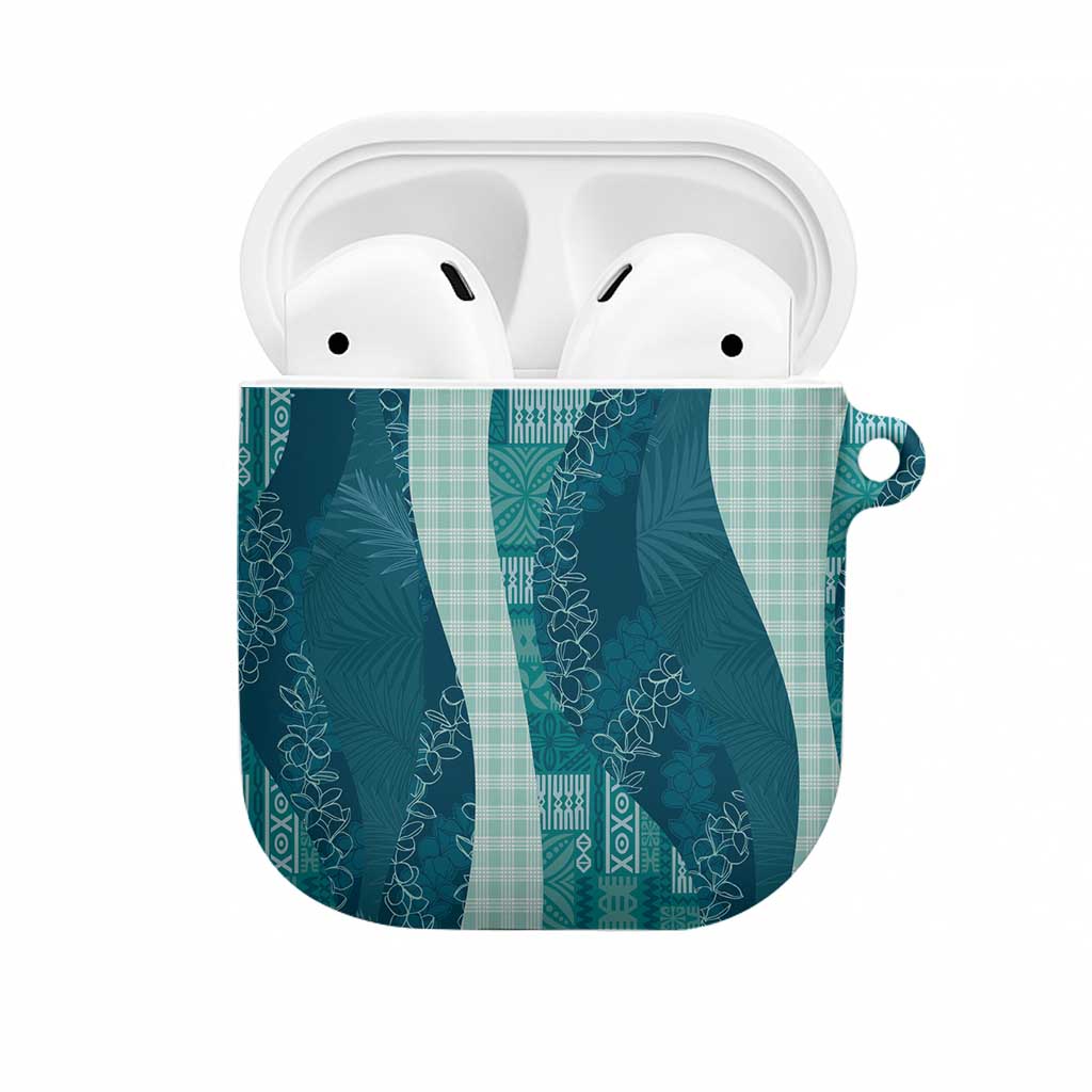 Polynesian Tribal Pattern Patchwork Picturesque AirPods Case Oceanic