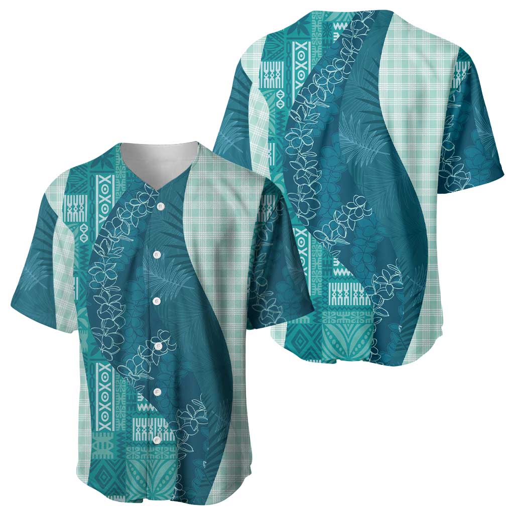Polynesian Tribal Pattern Patchwork Picturesque Baseball Jersey Oceanic