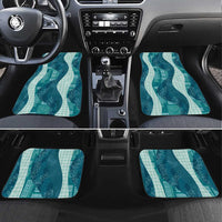 Polynesian Tribal Pattern Patchwork Picturesque Car Mats Oceanic