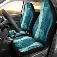 Polynesian Tribal Pattern Patchwork Picturesque Car Seat Cover Oceanic