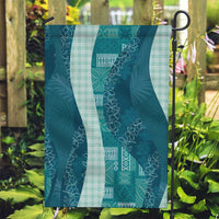 Polynesian Tribal Pattern Patchwork Picturesque Garden Flag Oceanic