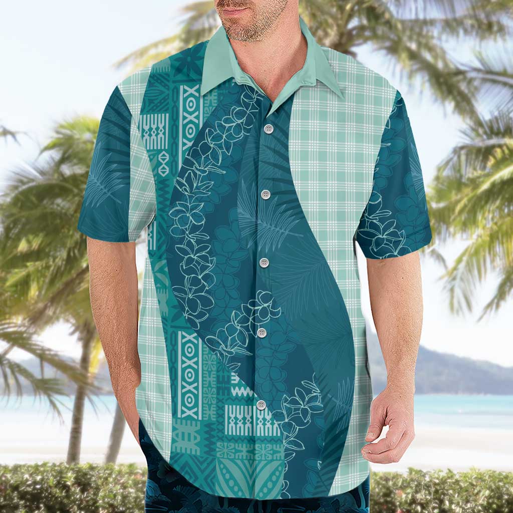 Polynesian Tribal Pattern Patchwork Picturesque Hawaiian Shirt Oceanic