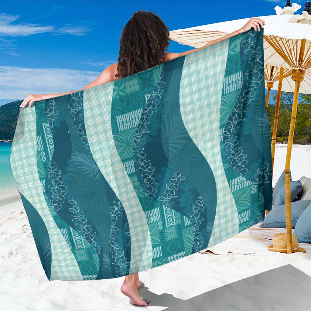 Polynesian Tribal Pattern Patchwork Picturesque Sarong Oceanic