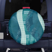 Polynesian Tribal Pattern Patchwork Picturesque Spare Tire Cover Oceanic