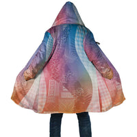 Polynesian Tribal Pattern Patchwork Picturesque Cloak Holographic
