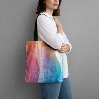Polynesian Tribal Pattern Patchwork Picturesque Tote Bag Holographic