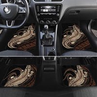Personalized Solomon Islands Crocodile Car Mats Hapi Isles - Independence Anniversary