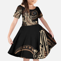 Personalized Solomon Islands Crocodile Family Matching Long Sleeve Bodycon Dress and Hawaiian Shirt Hapi Isles - Independence Anniversary