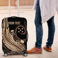 Personalized Solomon Islands Crocodile Luggage Cover Hapi Isles - Independence Anniversary