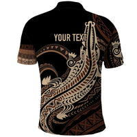 Personalized Solomon Islands Crocodile Polo Shirt Hapi Isles - Independence Anniversary
