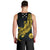 Personalized Solomon Islands Independence Anniversary Men Tank Top Crocodile Mix Tapa