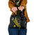 Personalized Solomon Islands Independence Anniversary Shoulder Handbag Crocodile Mix Tapa