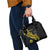 Personalized Solomon Islands Independence Anniversary Shoulder Handbag Crocodile Mix Tapa
