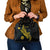 Personalized Solomon Islands Independence Anniversary Shoulder Handbag Crocodile Mix Tapa