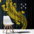 Personalized Solomon Islands Independence Anniversary Window Curtain Crocodile Mix Tapa