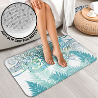 Aotearoa Maori Koru Curves Bathroom Set Mossy Paua Shell