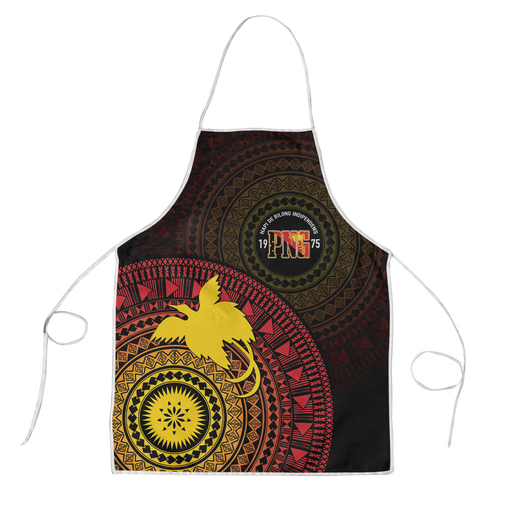 Papua New Guinea Independence Apron Tapa Circle