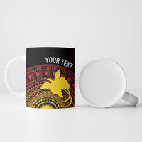 Papua New Guinea Independence Personalized Ceramic Mug Tapa Circle