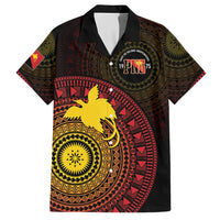 Papua New Guinea Independence Personalized Hawaiian Shirt Tapa Circle