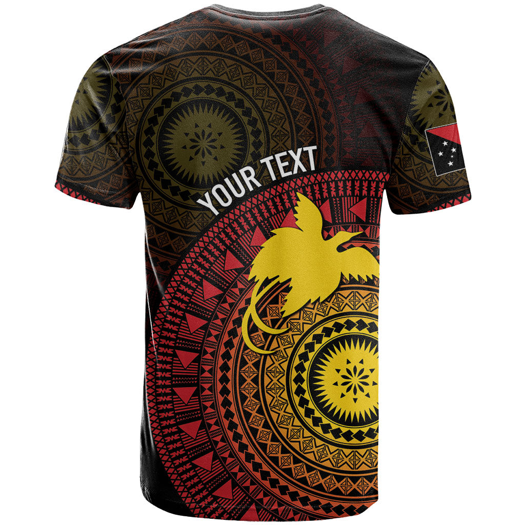 Papua New Guinea Independence Personalized T Shirt Tapa Circle