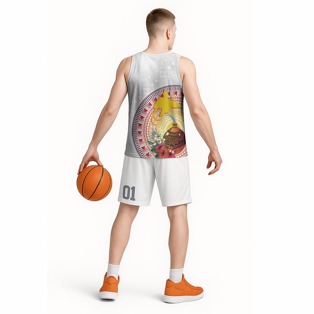Hapi De Bilong Indipendens Papua New Guinea Basketball Jersey PNG Lime Pot