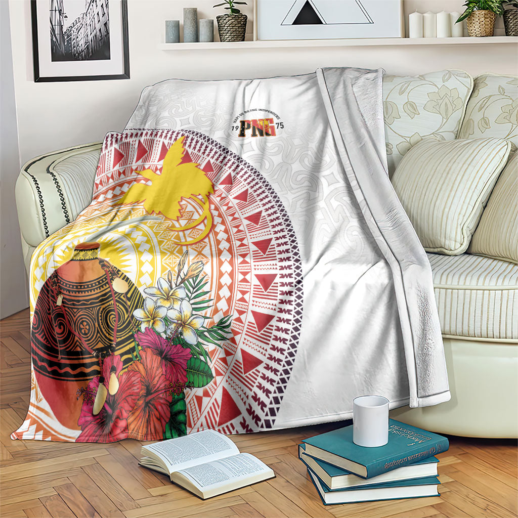 Hapi De Bilong Indipendens Papua New Guinea Blanket PNG Lime Pot