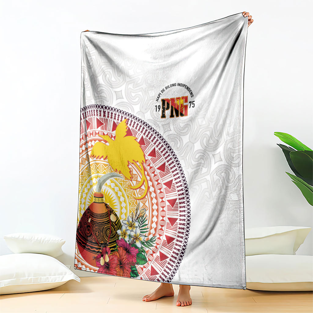 Hapi De Bilong Indipendens Papua New Guinea Blanket PNG Lime Pot